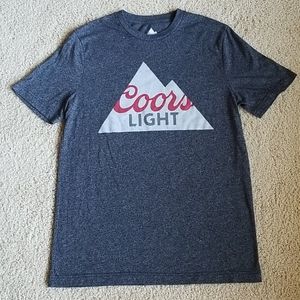 SALE Coors Light Rocky Mountain Tee  S new
